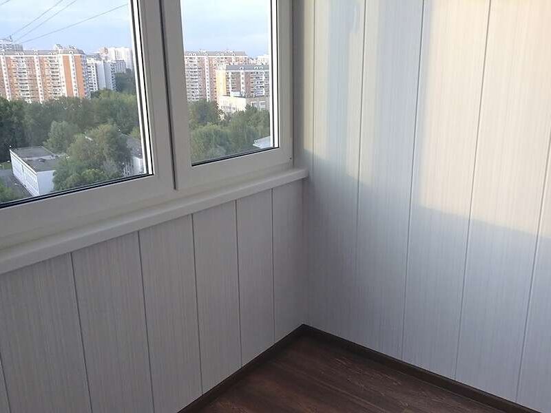 Французское остекление балкона - фото 145
